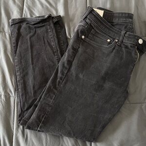 H&M Black Straight Fit Jeans